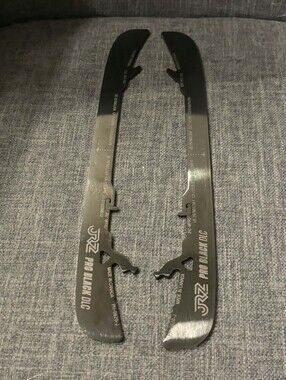 JRZ Pro Black DLC Hockey Steel Runners, Size 263